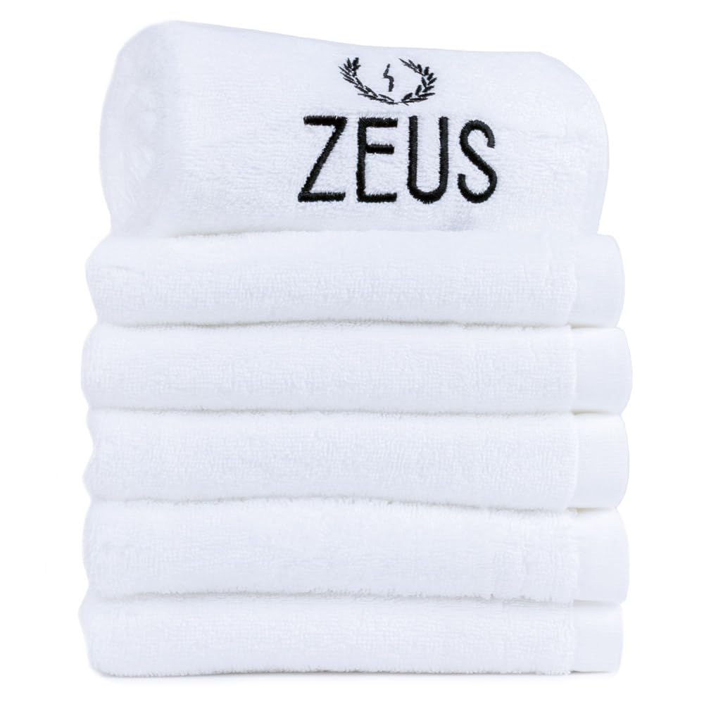 Amazon.com : ZEUS 100% Cotton Barbershop Steam Towels Soft Pre